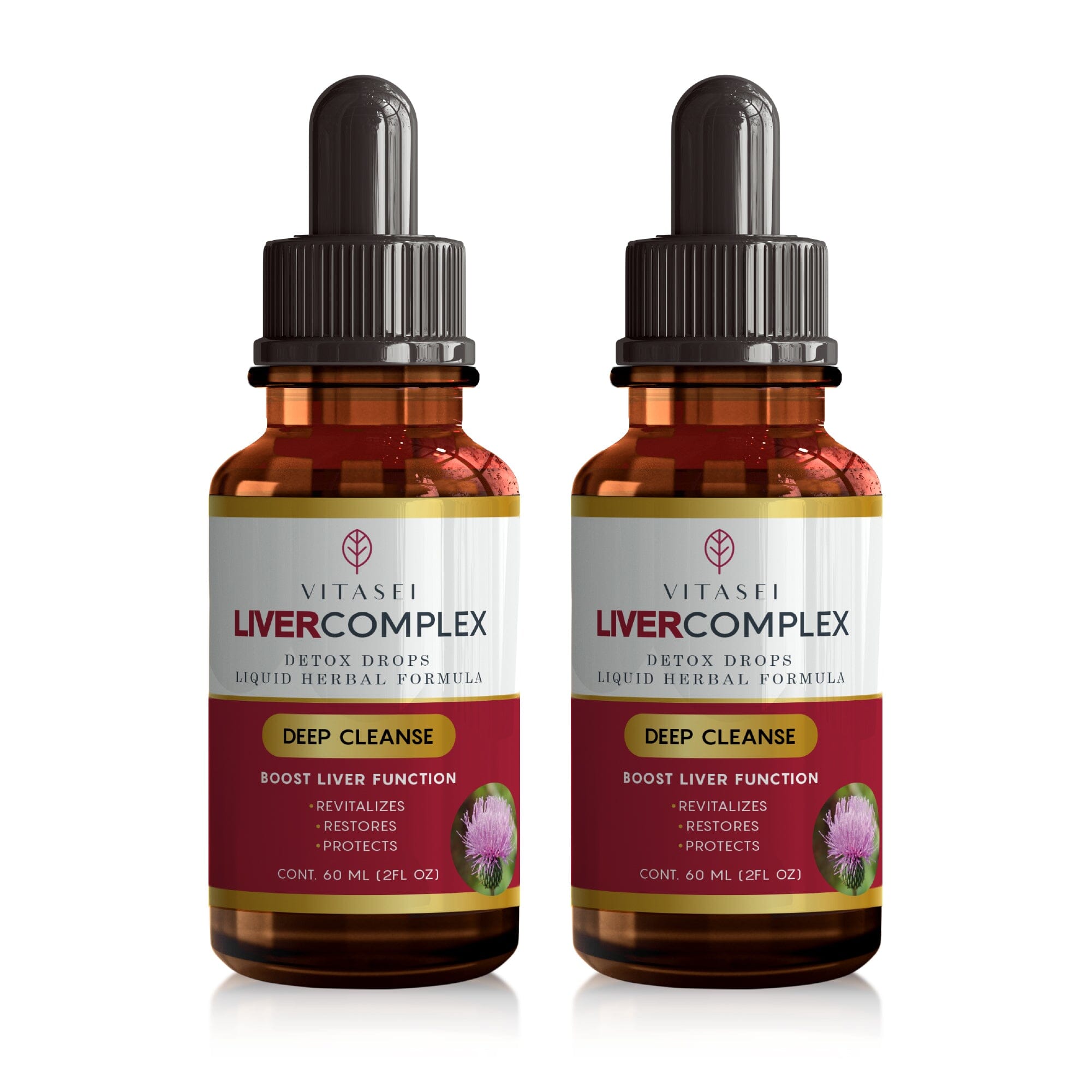 LIVER COMPLEX DROPS CLEANSE DETOX AND REPAIR WITH MILK THISTLE
