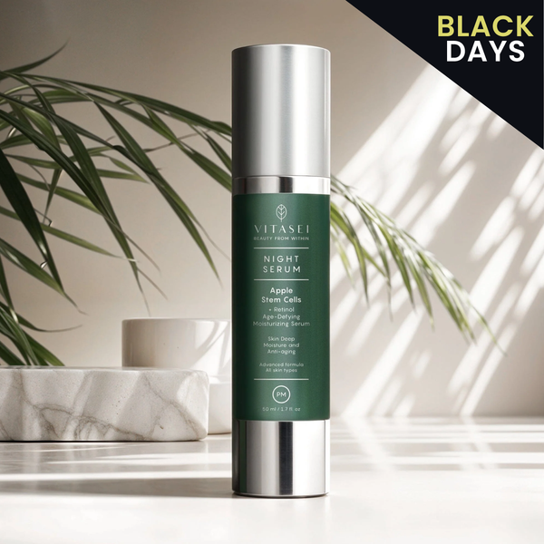Night Retinol Age-Defying Moisturizing facial Serum With Apple Stem Cell extract