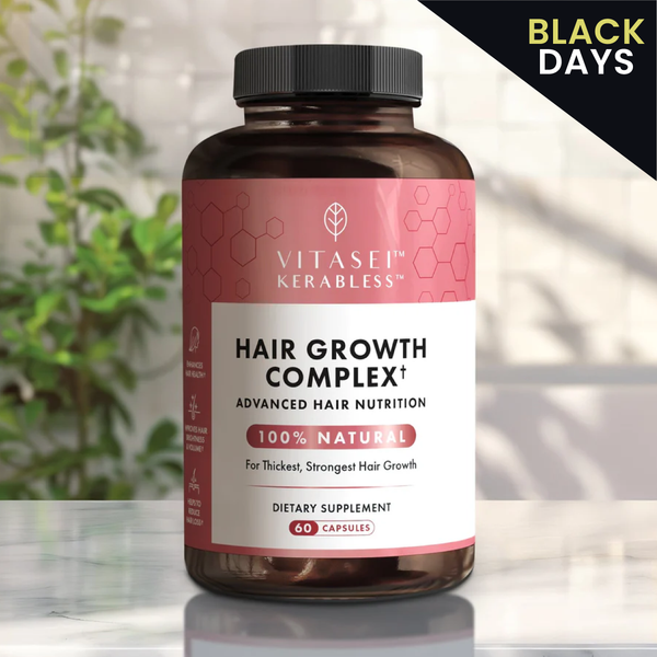 Kerabless Hair Growth Complex for Thickest and Strongest Hair Growth