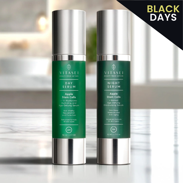Day And Night Facial Serum Duo With Apple Stem Cell extract