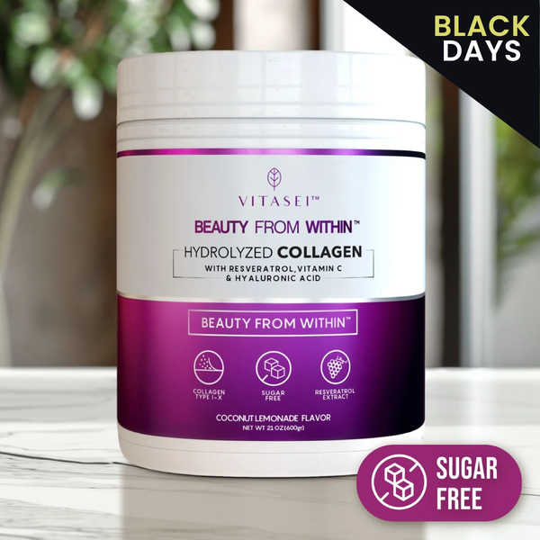 Coconut Lemonade Collagen with Resveratrol and Hyaluronic Acid