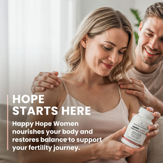 Happy Hope Women – Fertility and Hormonal Balance with Inositol, Vitex and CoQ10