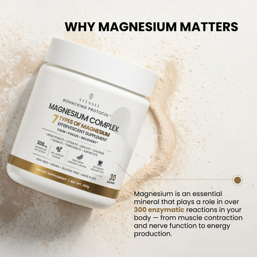 Magnesium Total Care | 7 Types of Magnesium for Calm, Focus and Recovery