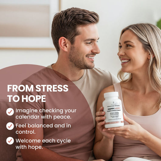 Happy Hope Women – Fertility and Hormonal Balance with Inositol, Vitex and CoQ10