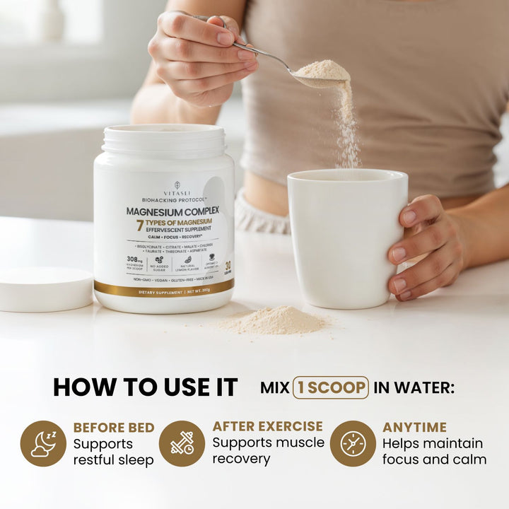 Magnesium Total Care | 7 Types of Magnesium for Calm, Focus and Recovery
