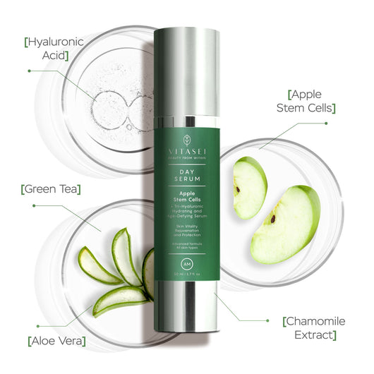 Day And Night Facial Serum Duo With Apple Stem Cell extract