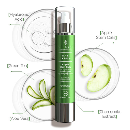 Day And Night Facial Serum Duo With Apple Stem Cell extract