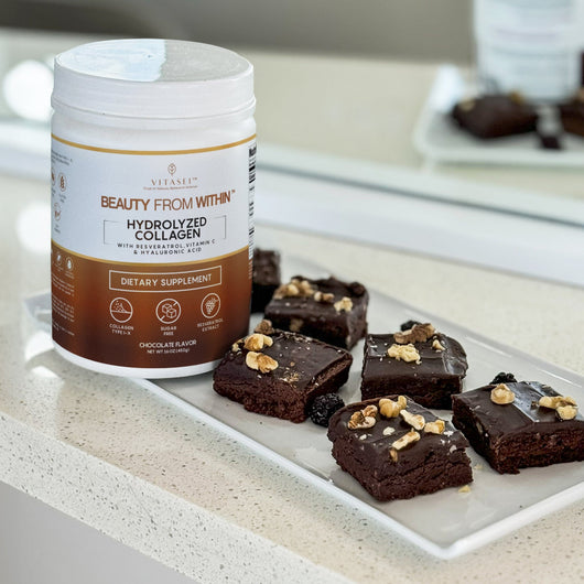 Collagen Peptides with Resveratrol Duo - Coconut Flavor and Chocolate Flavor Bundle