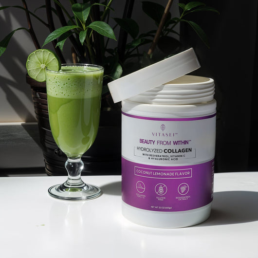 Coconut Lemonade Collagen with Resveratrol and Hyaluronic Acid