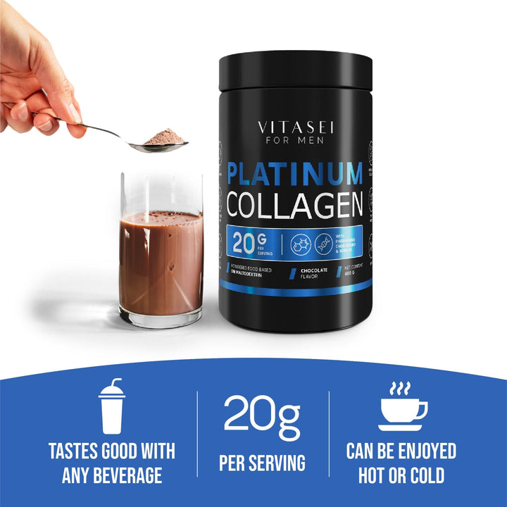 Combo 2 Hydrolyzed Collagen With Bcaas For Men- Maximum Absorption