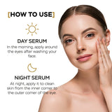 DAY AND NIGHT FACIAL SERUM + DAY AND NIGHT EYE CONTOUR + GET NECK SERUM FREE