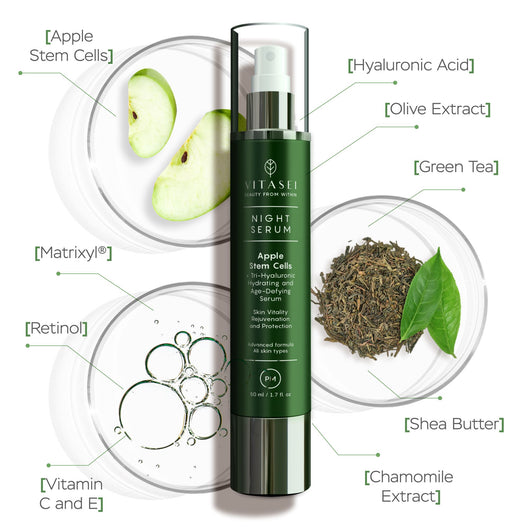 Day And Night Facial Serum Duo With Apple Stem Cell extract