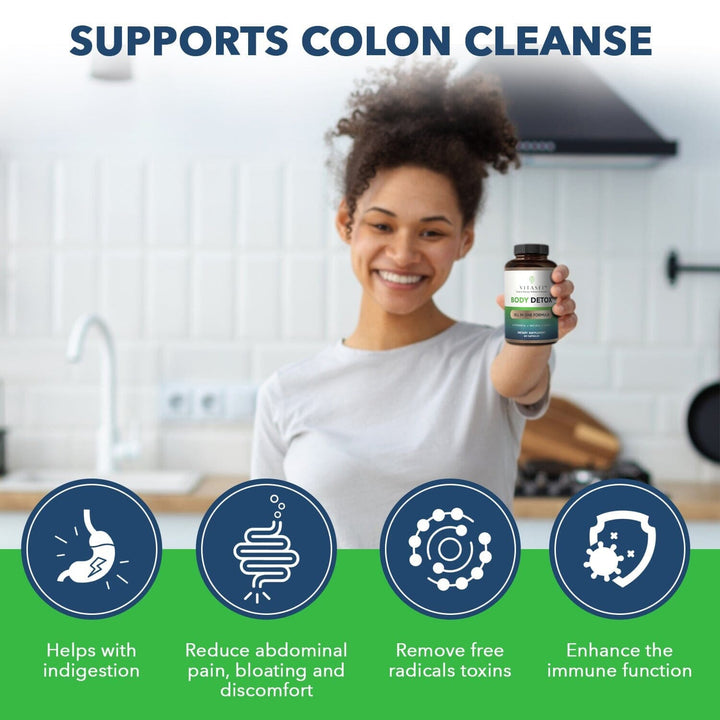 Body Detox Advanced Formula Colon Cleanse Support