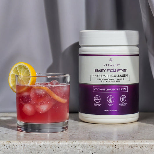 Coconut Lemonade Collagen with Resveratrol and Hyaluronic Acid