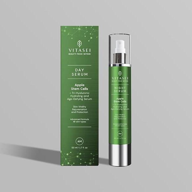 Triple-Hydrating Day facial Serum With Apple Stem Cell extract + Hyaluronic Acid