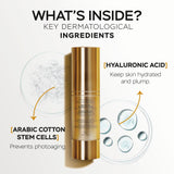 DAY FACIAL SERUM WITH ARABIC COTTON STEM CELLS + HYALURONIC ACID