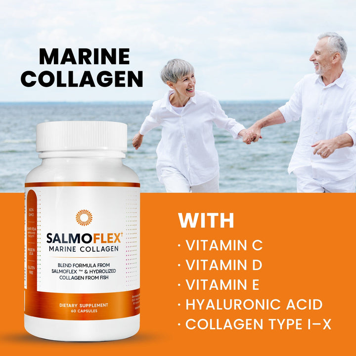 Salmoflex Marine Collagen Supports Joint Health, Hair And Skin