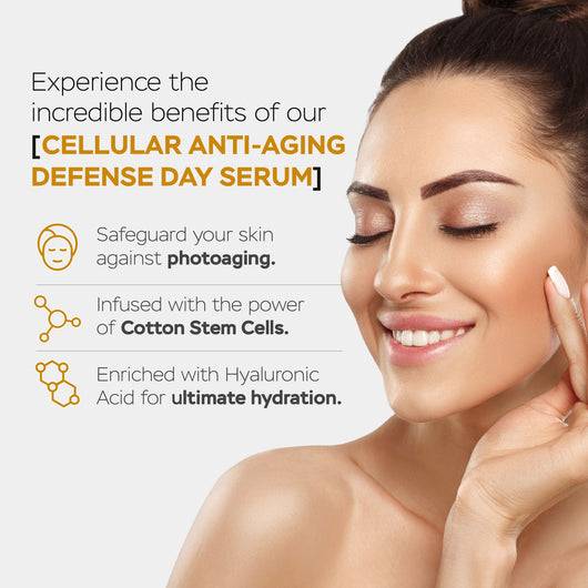 Facial And Neck Serum Kit With Anti-photoaging Plant Stem Cells