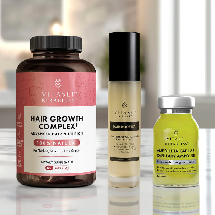 Hair Booster with Capilia Longa Stem Cells + Capillary Ampoule + Kerabless Hair Growth Complex
