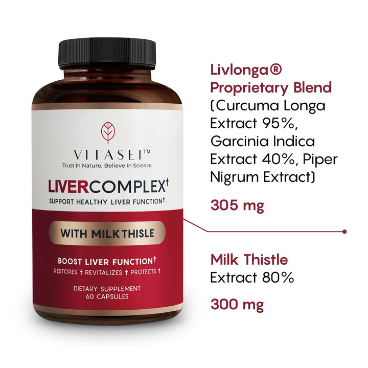 Livercomplex Support Healthy Liver Function And Protection