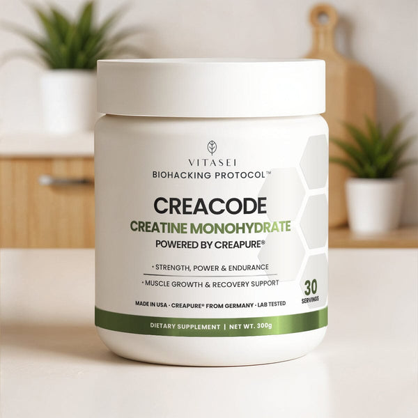 CREACODE Creatine Monohydrate | with Creapure® for Strength, Power & Recovery