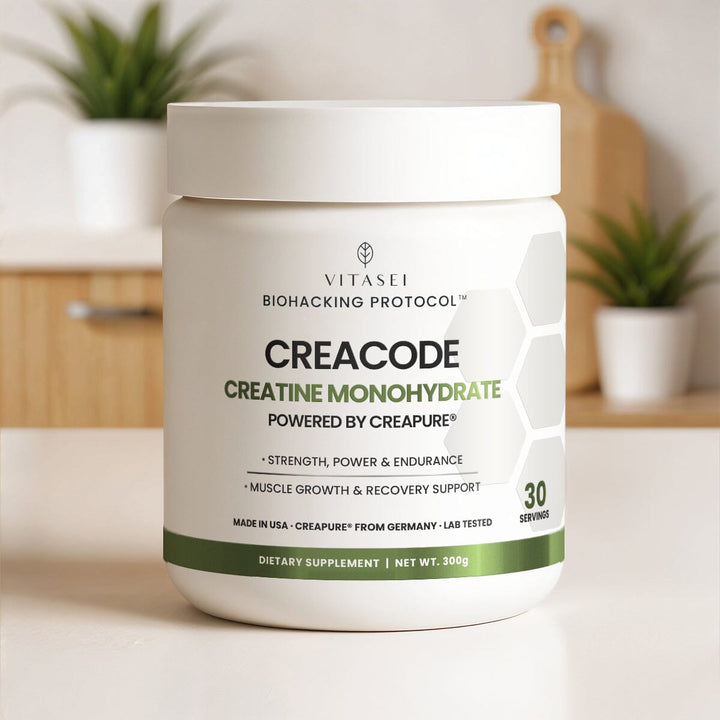 CREACODE Creatine Monohydrate | with Creapure® for Strength, Power & Recovery