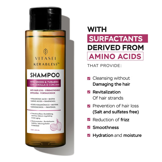 SHAMPOO KERABLESS WITH ONION AND TUMERIC