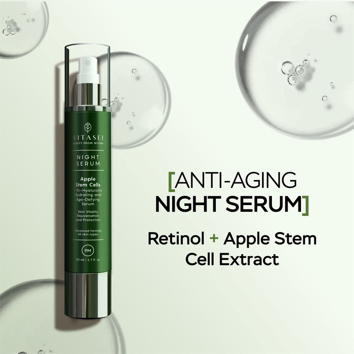 Day And Night Facial Serum Duo With Apple Stem Cell extract