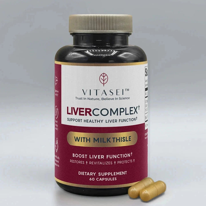 Complete Vitality Bundle – Happy Flora Probiotic + Salmoflex Marine Collagen + Livercomplex + Hair Growth Complex