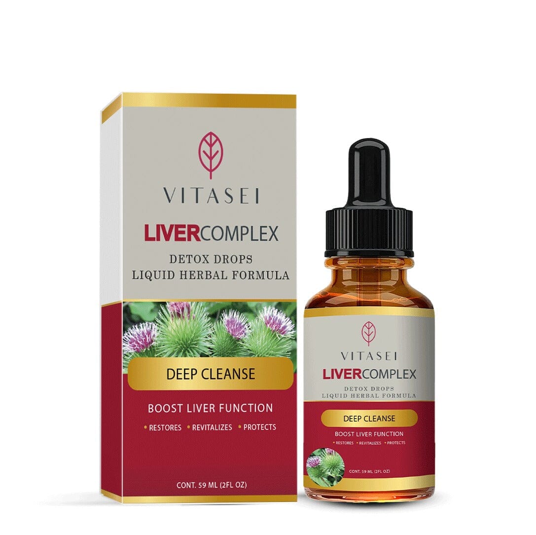 LIVER DROPS CLEANSE DETOX AND REPAIR WITH MILK THISTLE
