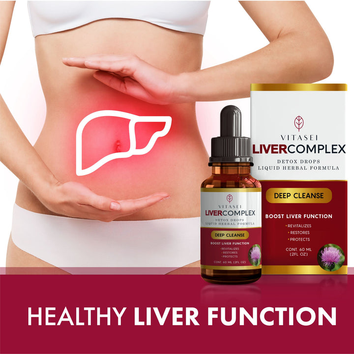 Liver Complex Drops Cleanse Detox And Repair With Milk Thistle