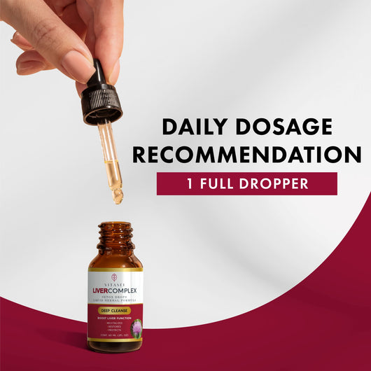 Liver Complex Drops Cleanse Detox And Repair With Milk Thistle