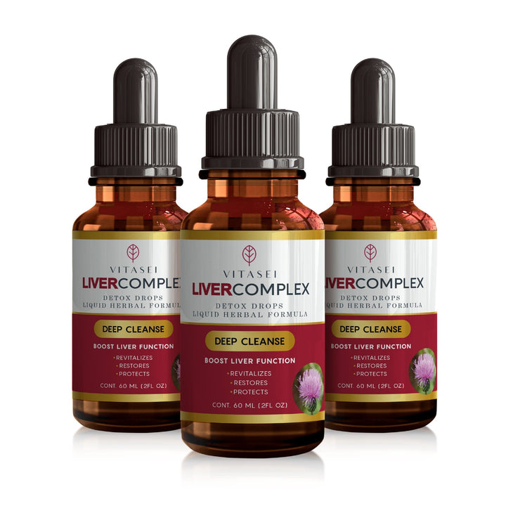 LIVER COMPLEX DROPS CLEANSE DETOX AND REPAIR WITH MILK THISTLE