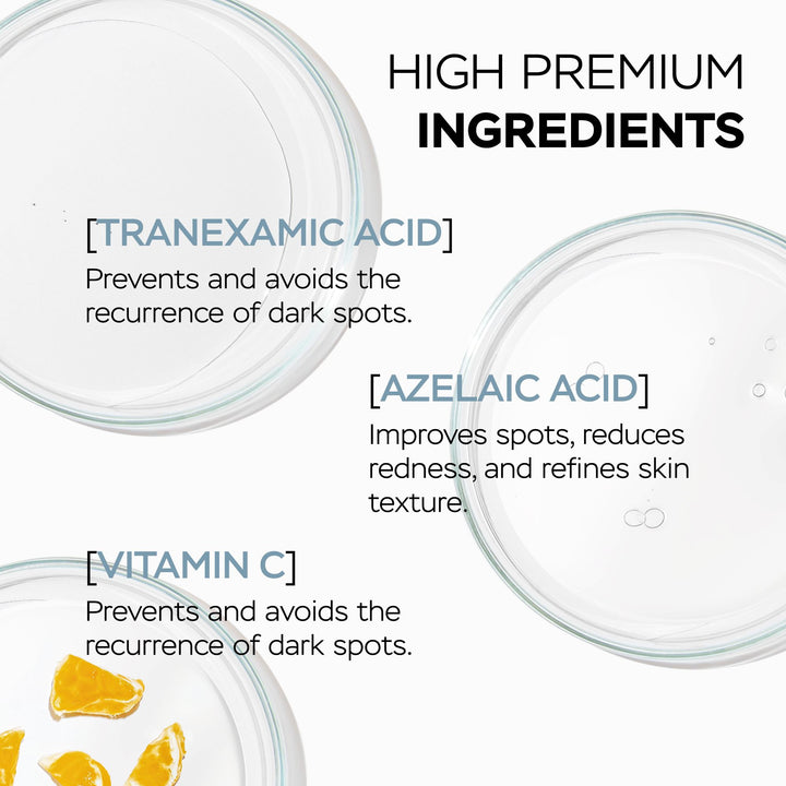 Antioxidant brightening cream with tranexamic acid and vitamin c