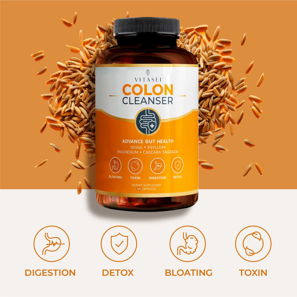 COLON CLEANSER - ULTIMATE ADVANCED FORMULA FOR GUT HEALTH