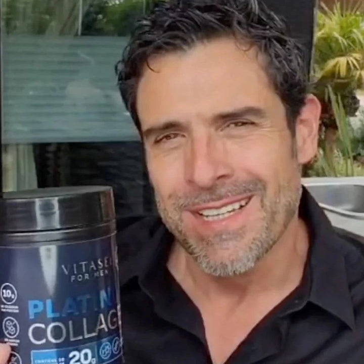 Chocolate Collagen Peptides for Men with BCAA´S and Whey Protein + Kerabless Hair Growth Complex