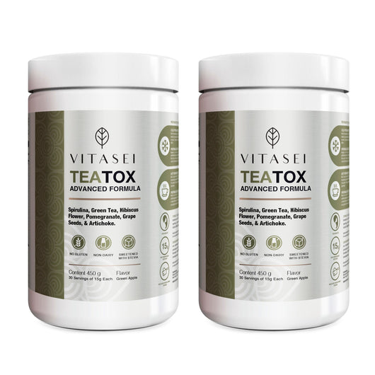 TEATOX DETOX POWDER CLEASE SUPPORT AND DIGESTION BOOSTER