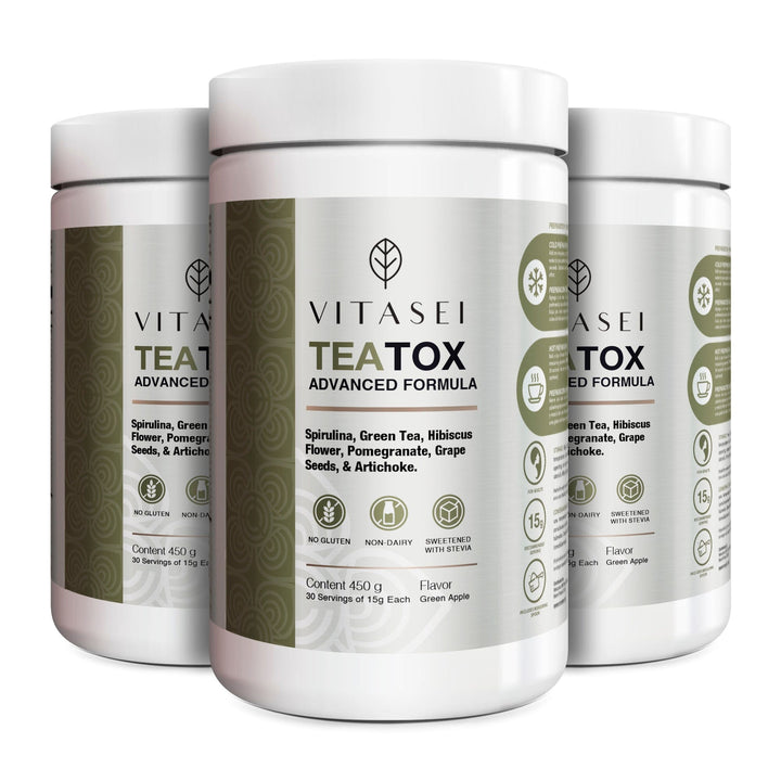 TEATOX DETOX POWDER CLEASE SUPPORT AND DIGESTION BOOSTER