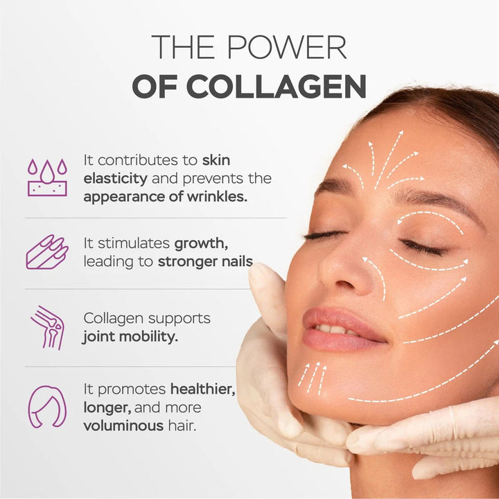 Salmoflex Marine Collagen Supports + Collagen Peptide Capsules with hyaluronic acid