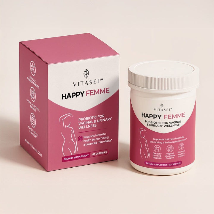 Happy Femme – Intimate Health Probiotic for Vaginal Microbiome Balance