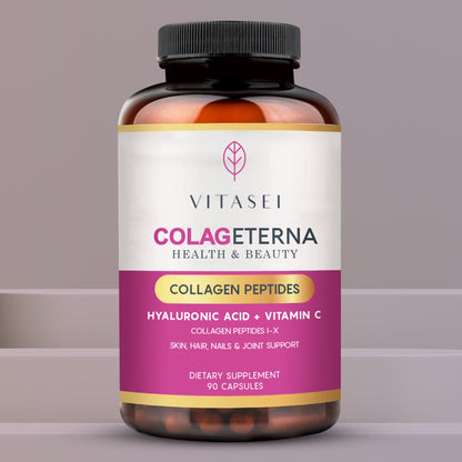 COLAGETERNA ALL 5 MULTI-COLLAGEN CAPSULES WITH HYALURONIC ACID AND VITAMIN C