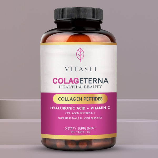 COLAGETERNA ALL 5 MULTI-COLLAGEN CAPSULES WITH HYALURONIC ACID AND VITAMIN C