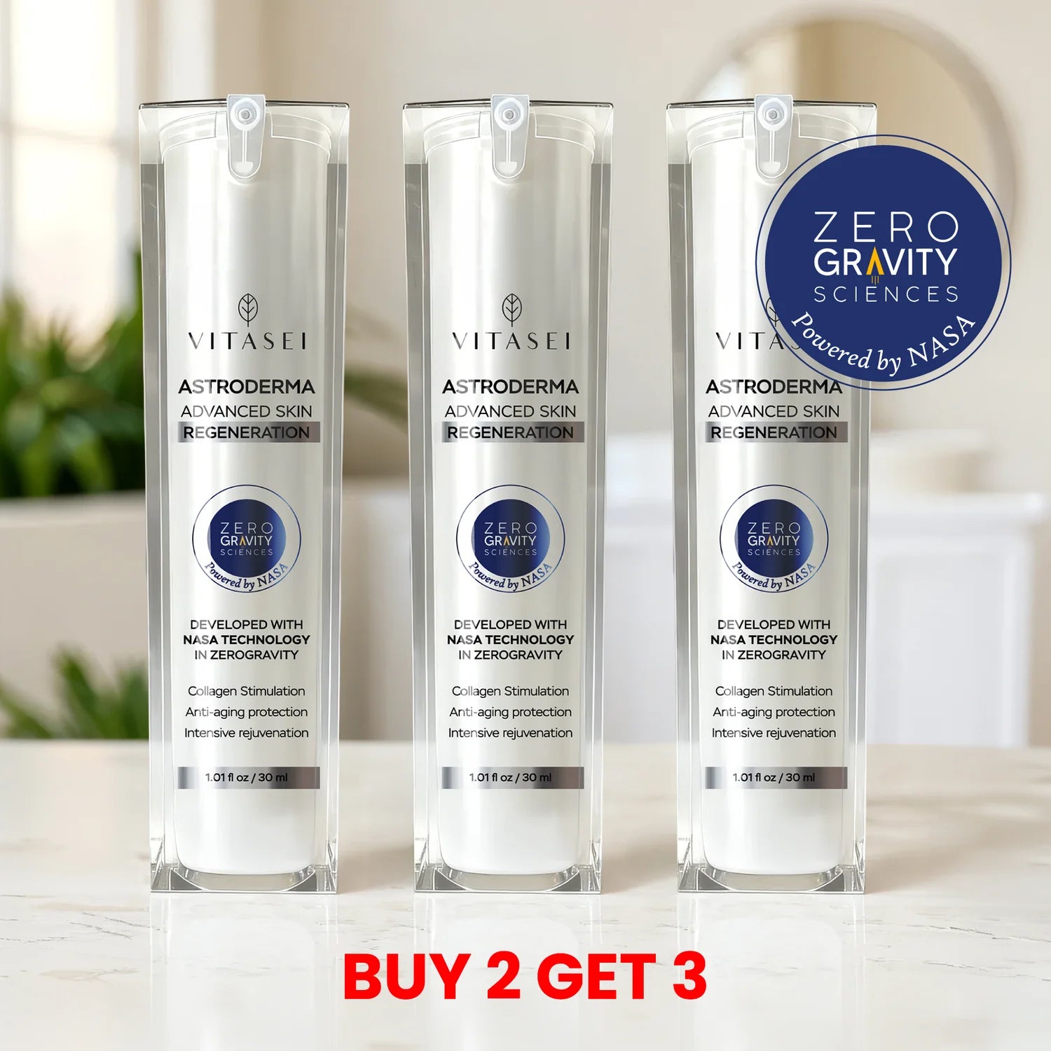 Astroderma Zero Gravity — Paga 2, Lleva 3